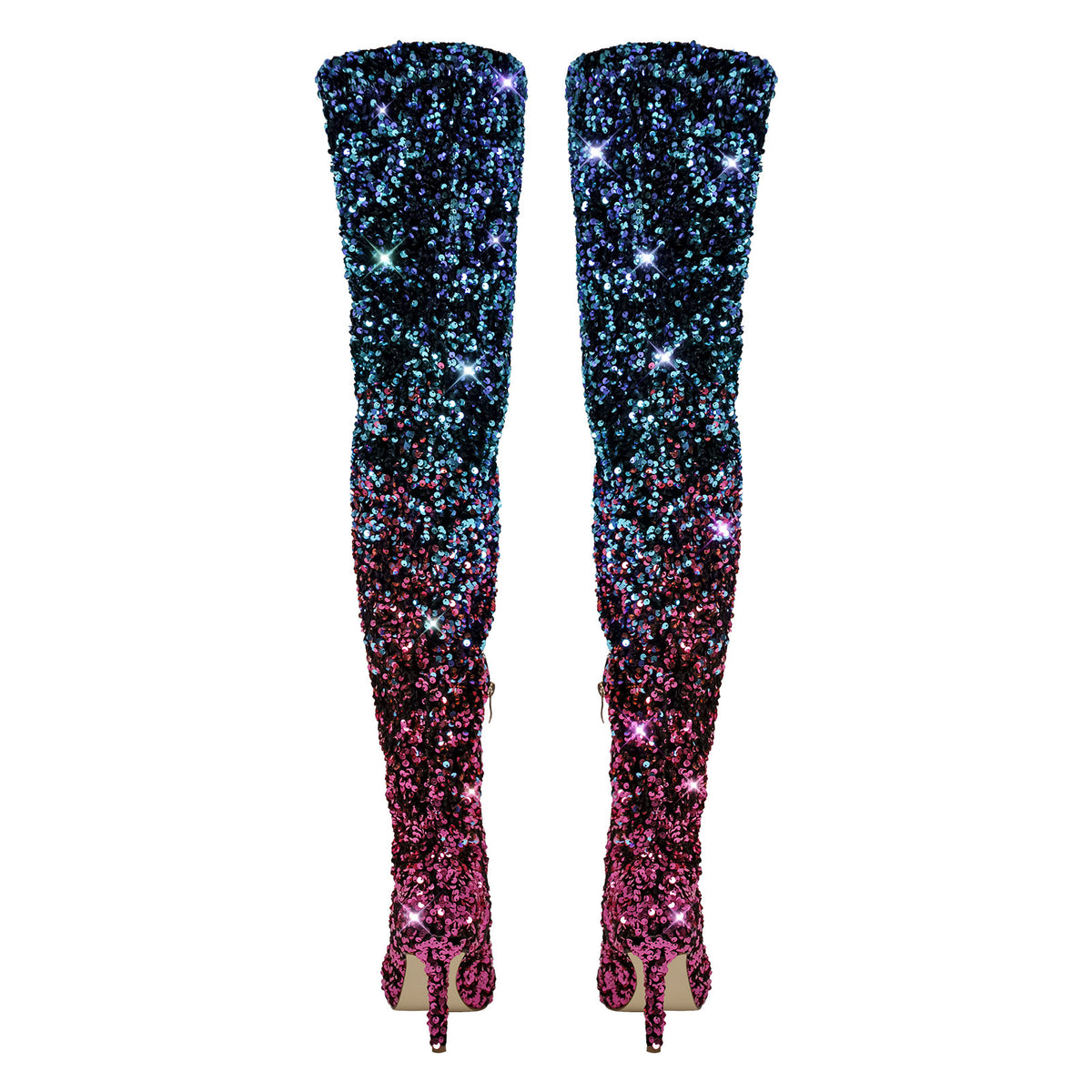 stiletto thigh boots